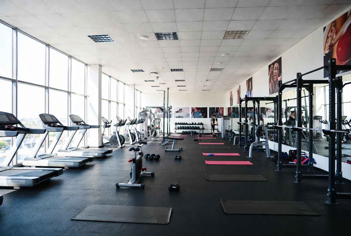 Modern fitness floor